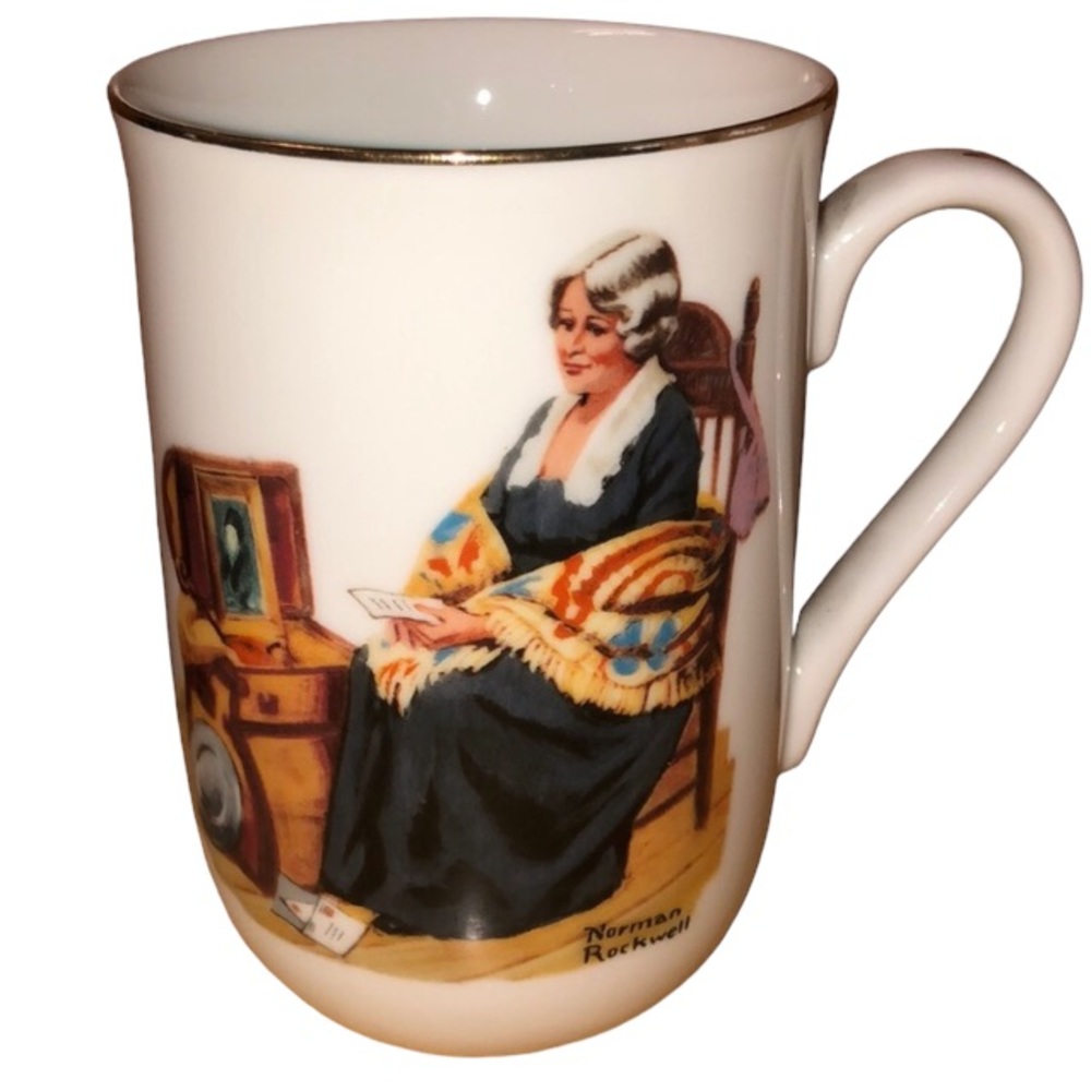 ☕️☕️☕️Norman Rockwell Mint condition mug